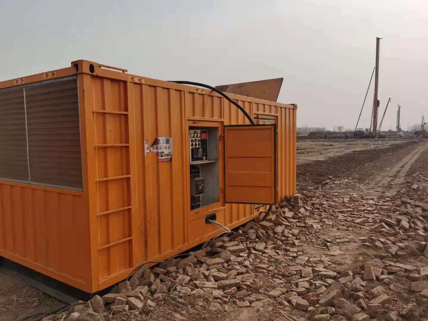 贞丰发电车租赁-柴油发电机组的安装须知