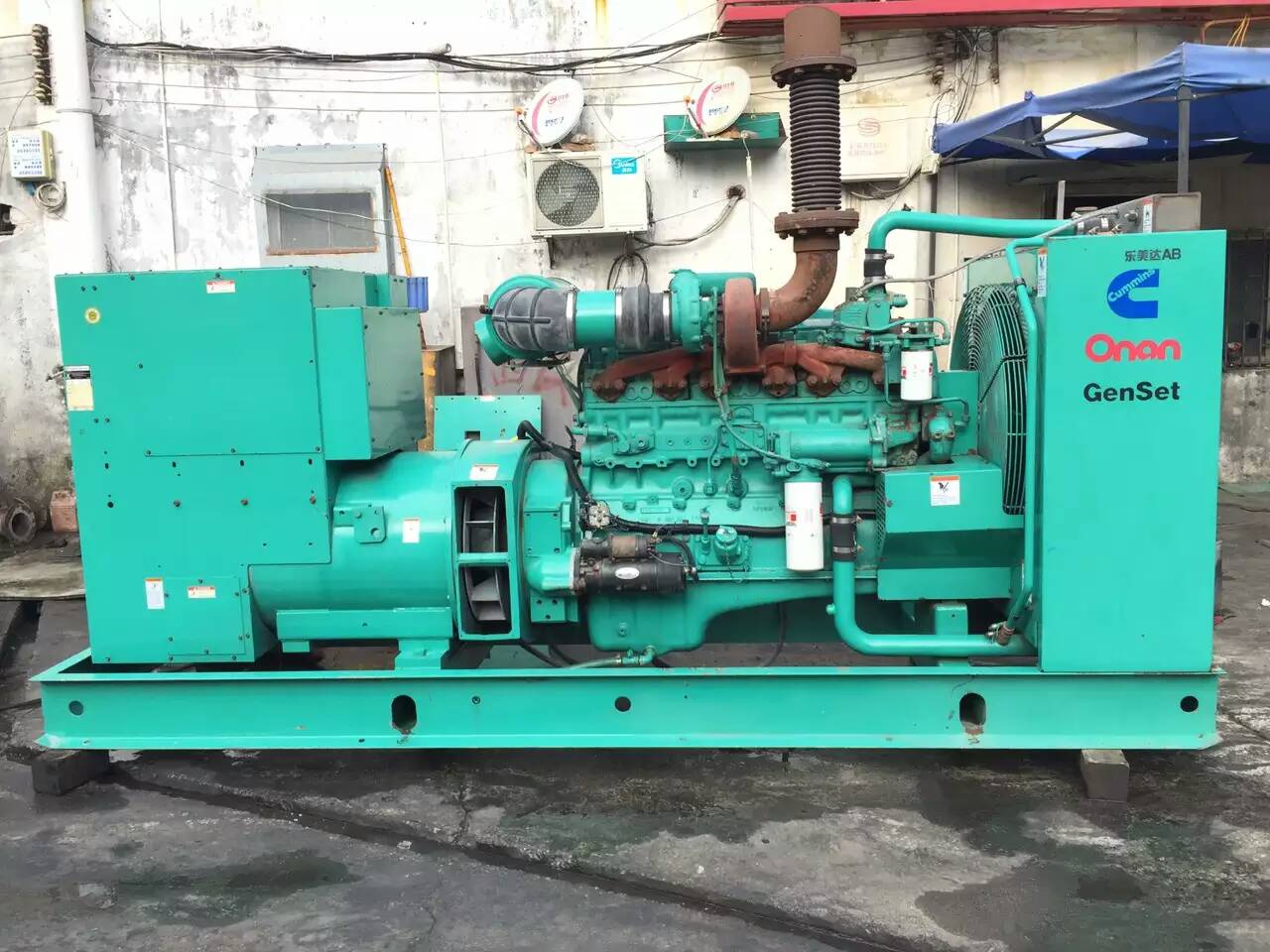 贞丰租赁发电机-柴油发电机不正常冒烟的原因